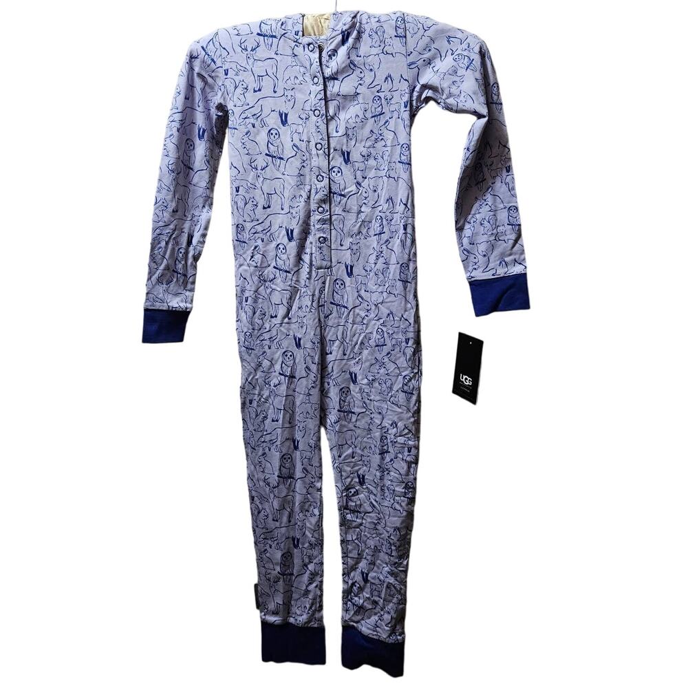 UGG Kids Jumpsie One-Piece Jumpsuit Pajamas Playsuit Size XS Girls (4/6)